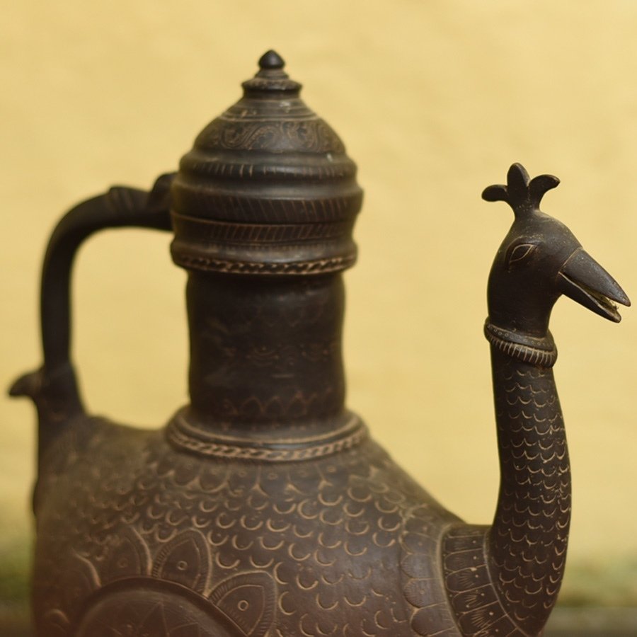 Antiquities from Khajuraho | Peacock Surahi